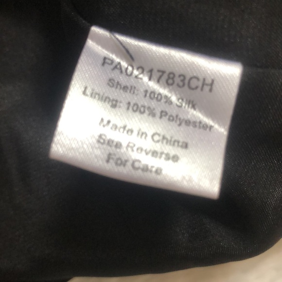 Parker NWT Nelly Combo Silk Dress in Black Brush - Picture 10 of 11